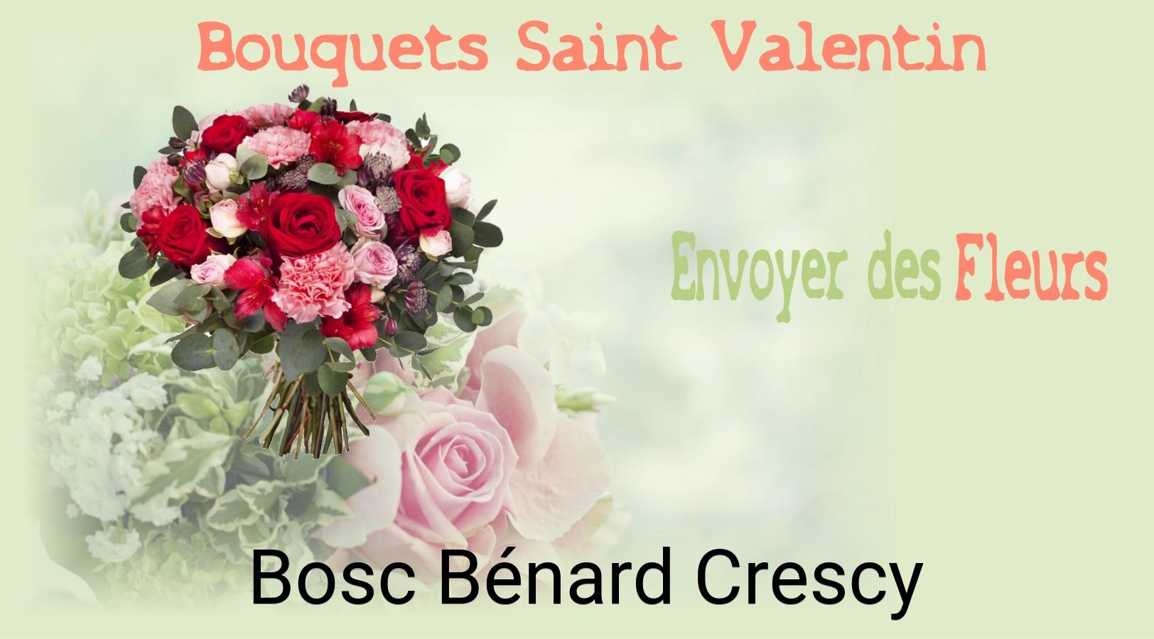 Roses de Saint-Valentin livrées à Bosc-Bénard-Crescy